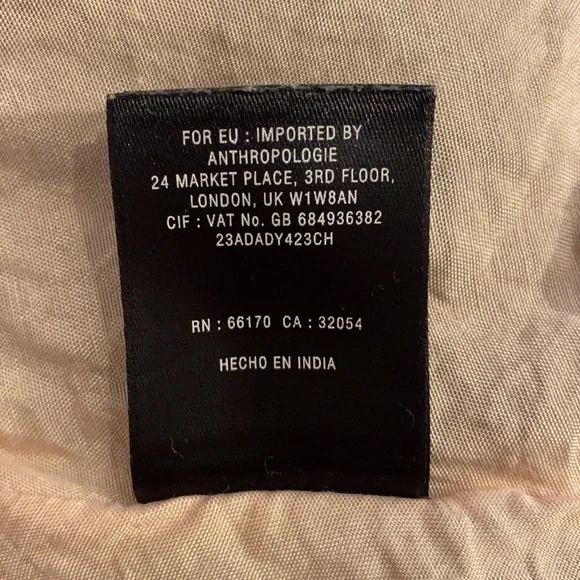 Anthropologie Meadow Rue Battenberg & Organdy mini dress in black white 6 - Picture 15 of 16